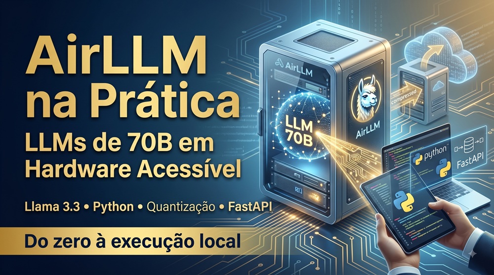 AirLLM na Prática — Execute LLMs de 70B com Hardware Acessível