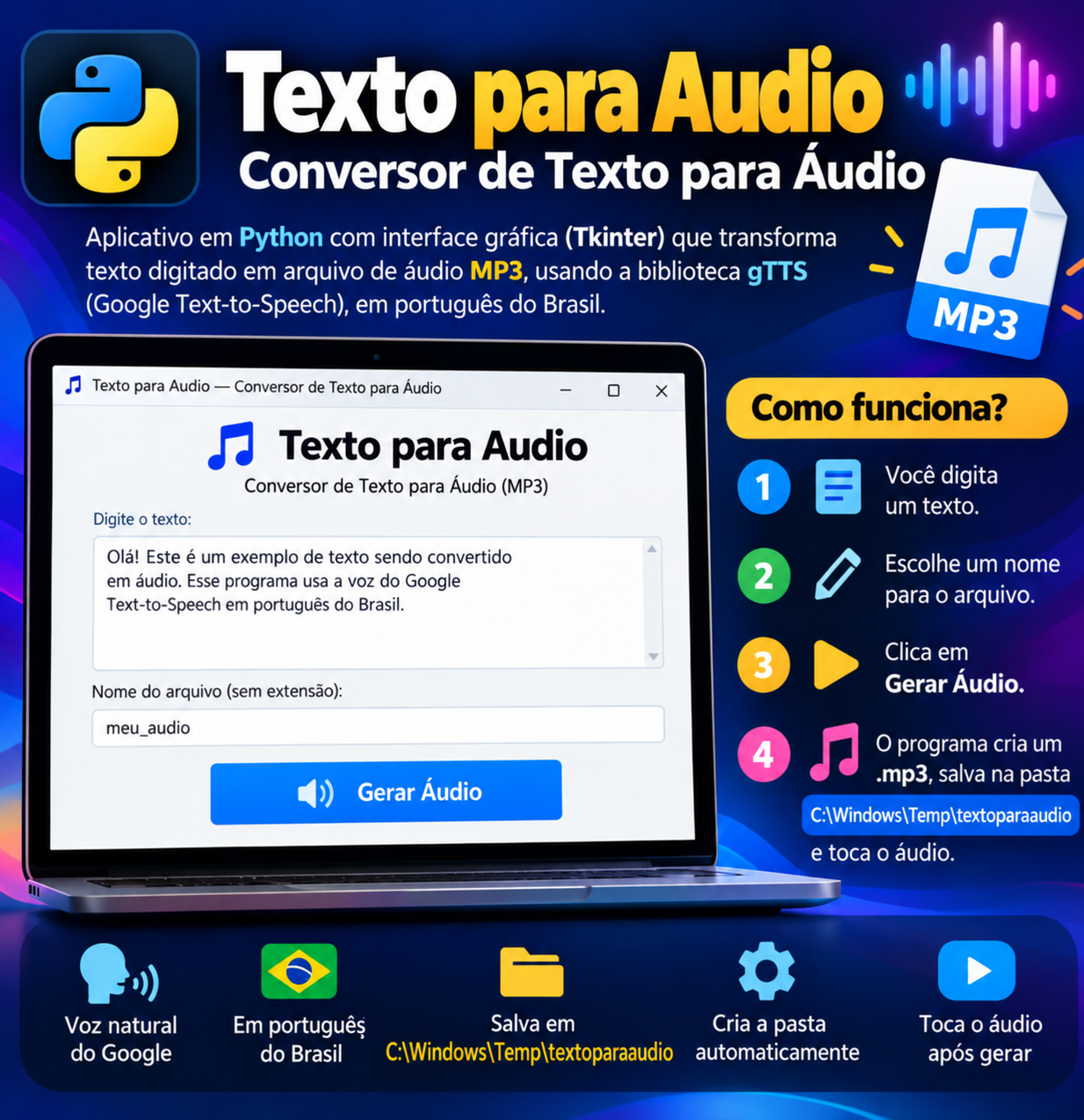 Texto para Audio