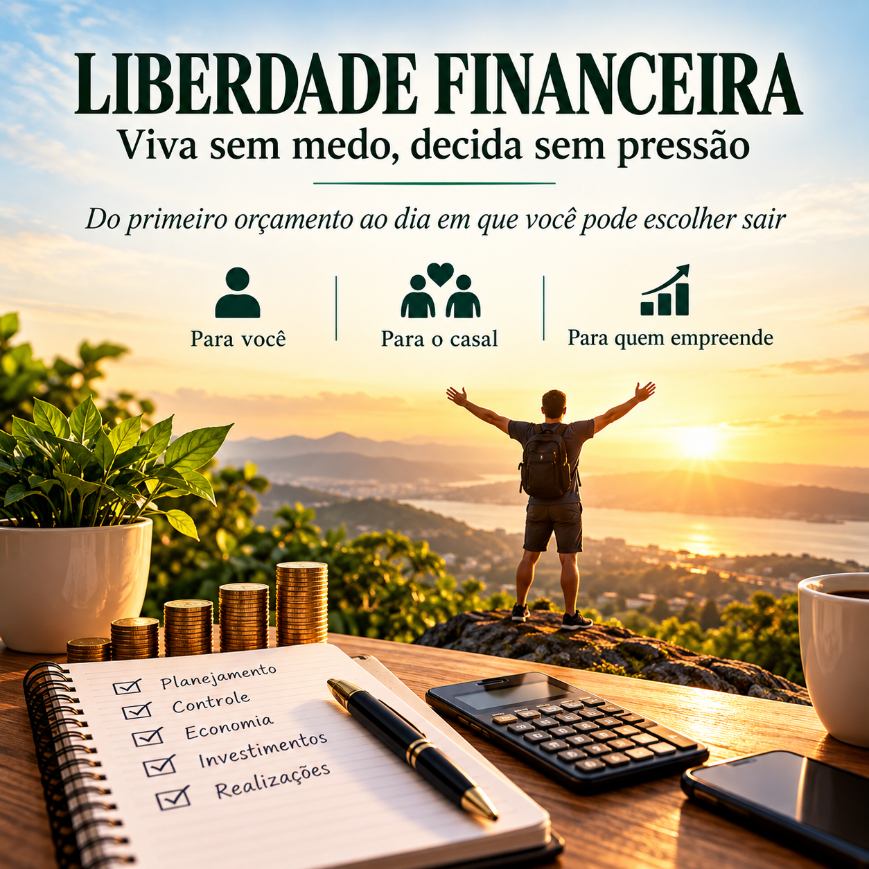 LIBERDADE FINANCEIRA Viva sem medo, decida sem pressão